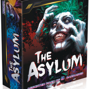 Asylum cakes assortment of fireworks by Vivid Pyrotechnics